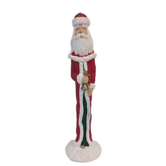 Handmade Other - Vintage Christmas Old-World Santa Claus Ceramic Mold Hand Painted 10" Figurine
